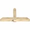 Ekena Millwork Eugene Rough Sawn Timber Gable Bracket, Douglas Fir, 60"W x 35"H x 6"D x 6"F, 14/12 Pitch GBW060X35X0606EUG00RDF - alternate 2